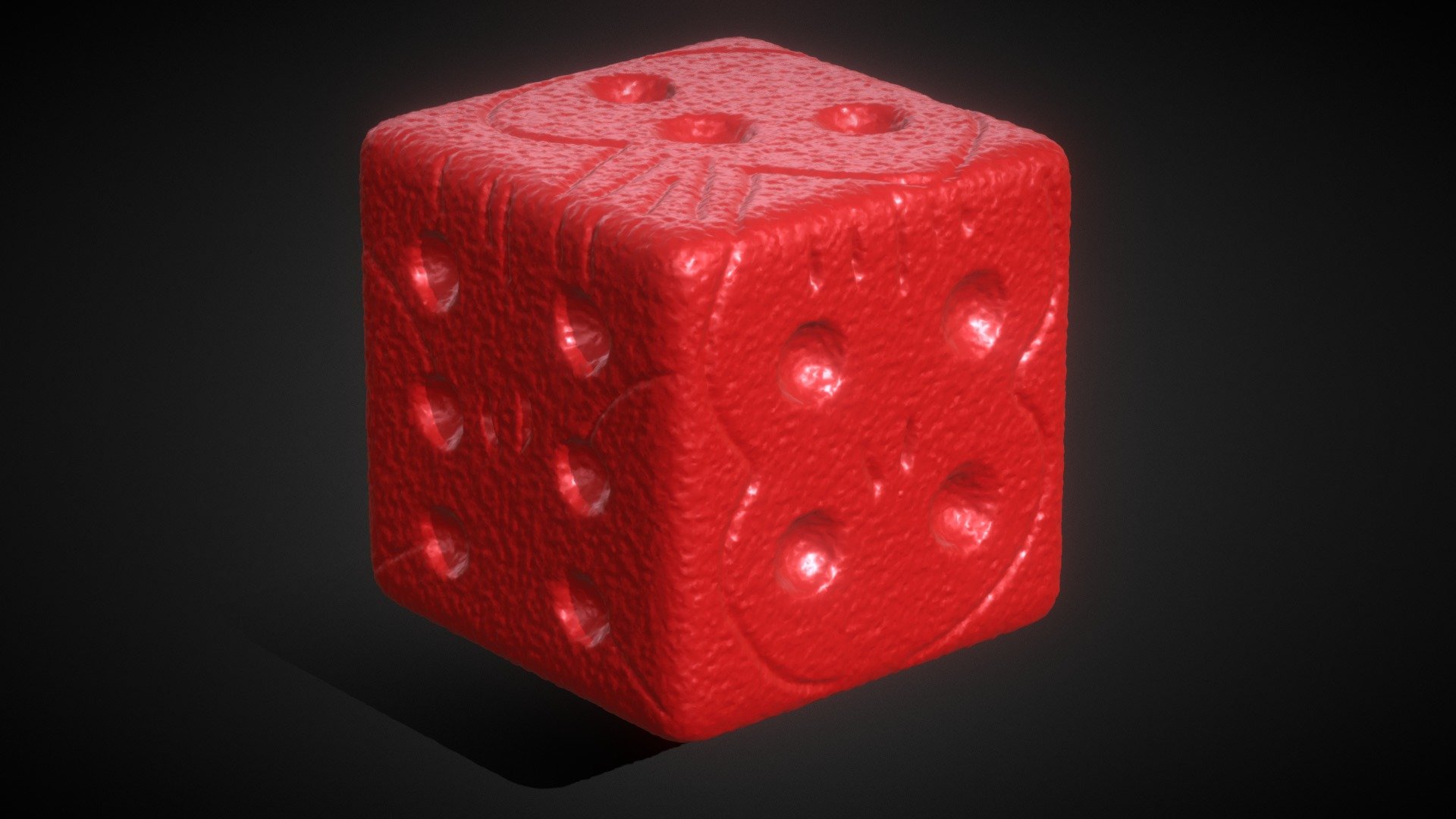 Oogie Boogie Skull Dice