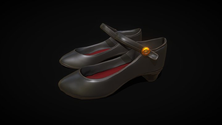 Shoes WIP 3D Model
