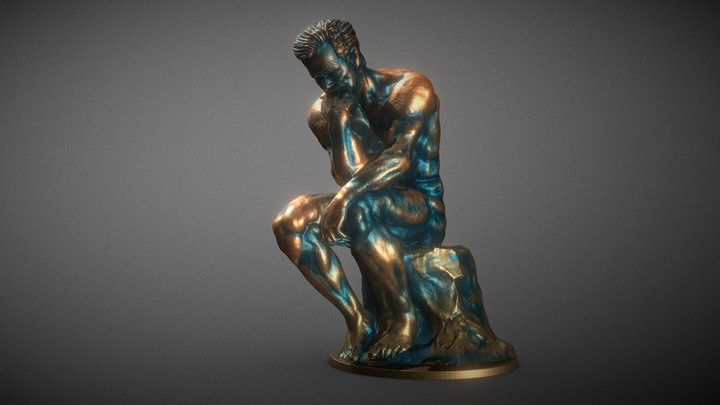 Der Denker 3D Model