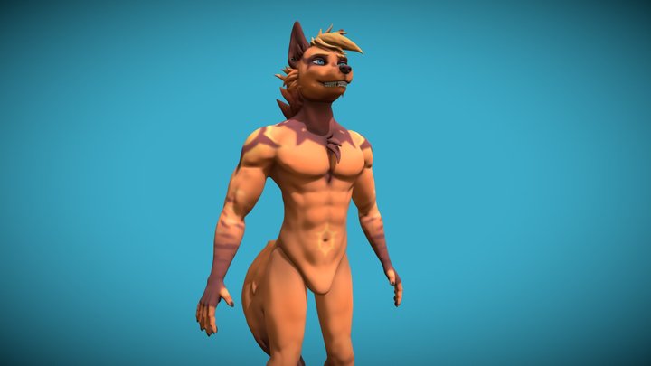 Ronnoyeen (Hyena) 3D Model