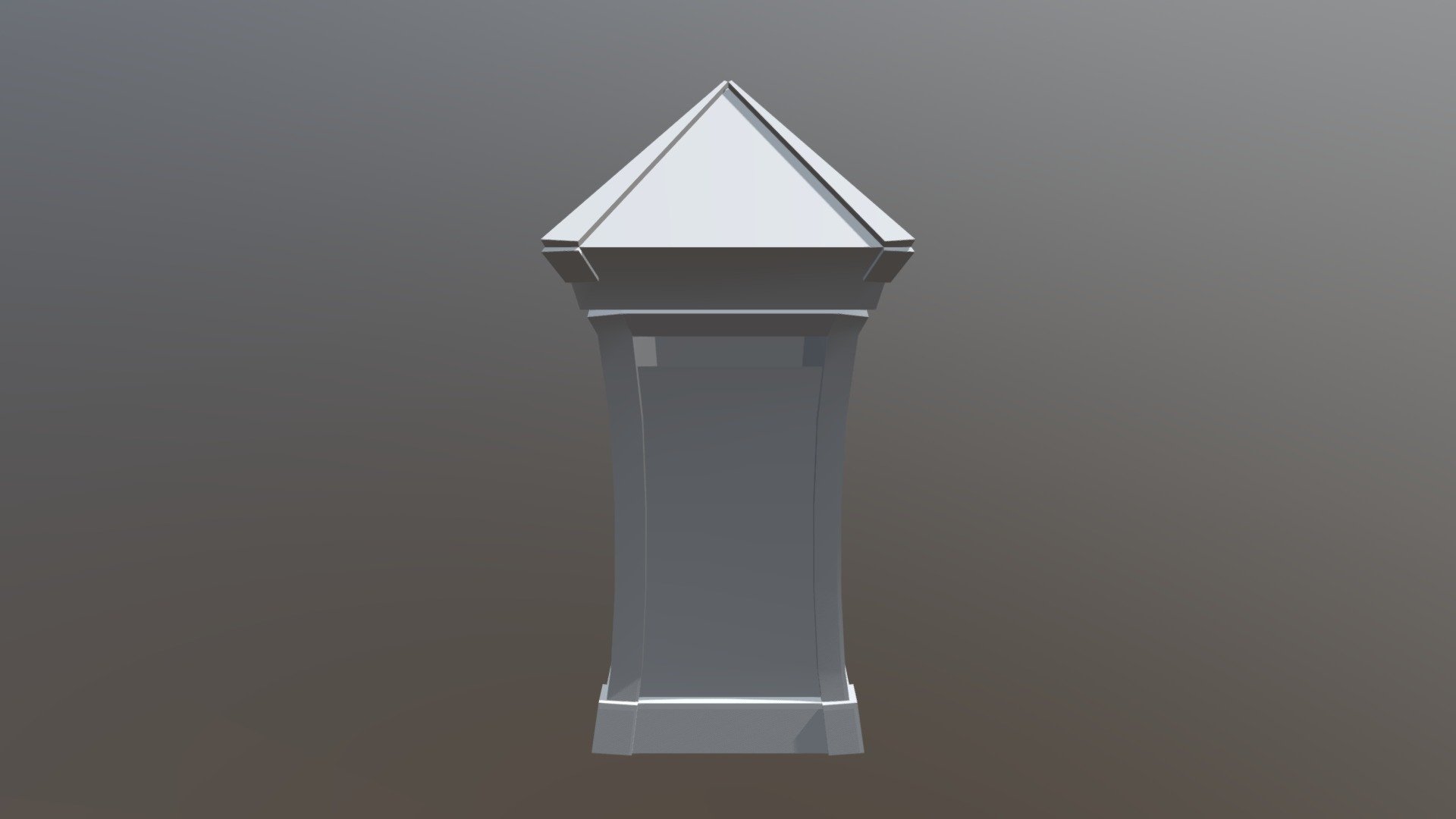 Low Poly Mailbox