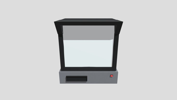 Low Poly Sci-Fi TV