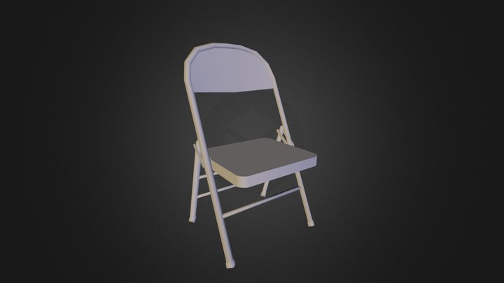 practice folding chair 3D Model