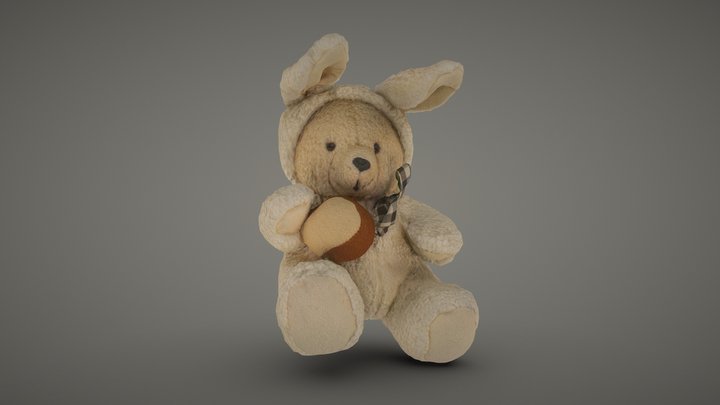 TeddyBear-Scketchfav 3D Model