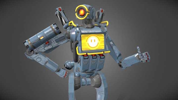 Pathfinder from Apex Legends 3D Model