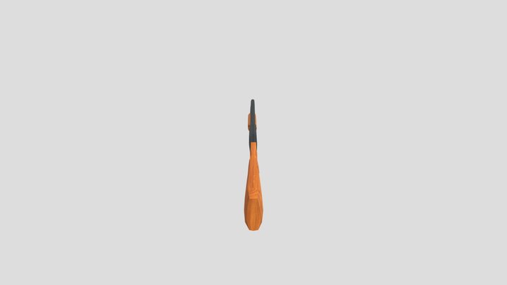 Low poly MP 133 3D Model