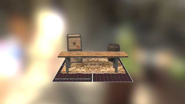 Vendor 3D Model