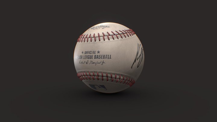 MLB Trophy - Major League Baseball - 3D model by MEDOMAI [dce2da7] -  Sketchfab