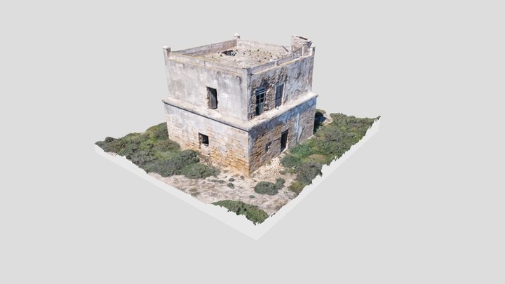 Almacén de El Consulado - Isla del Trocadero 3D Model