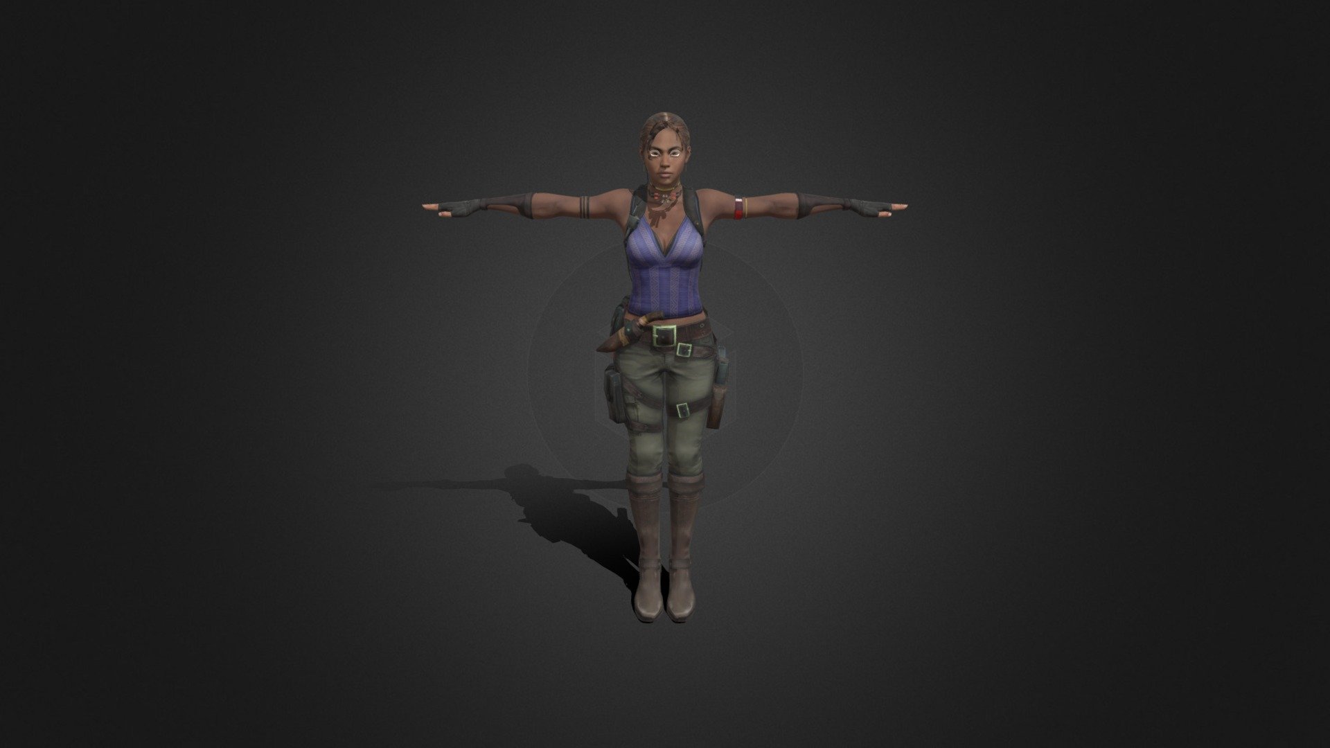 Sheva Alomar re5 - Download Free 3D model by Ghost73 (@Ghost73_2 ...