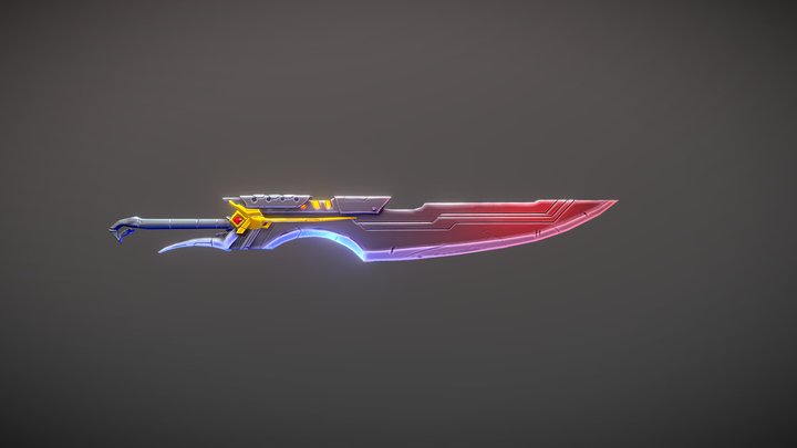 Samira's Sword (league of legends) free download 3D Model