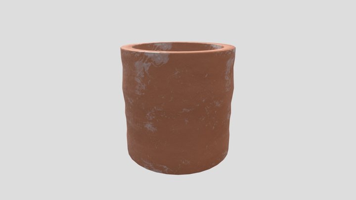 Improvised Terracotta Mortar 3D Model