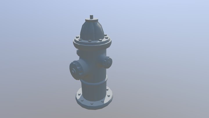 Assignment5 Advanced Unwrap Hydrant A Ngoka 3D Model
