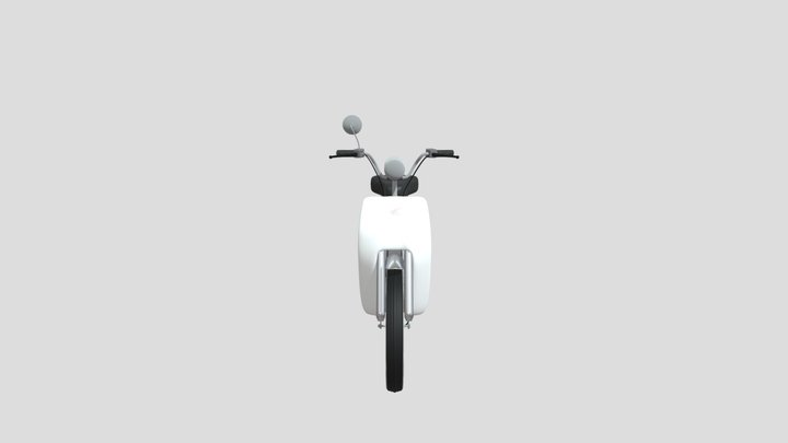 Honda Pc 50 1969 – Kostenloses 3D-Modell STL