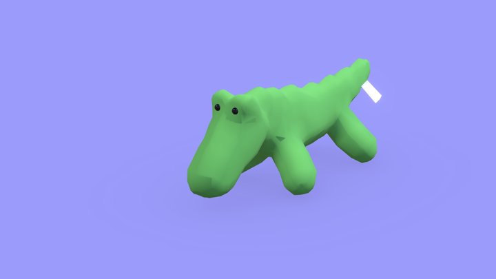 Diddle Croc 3D Model