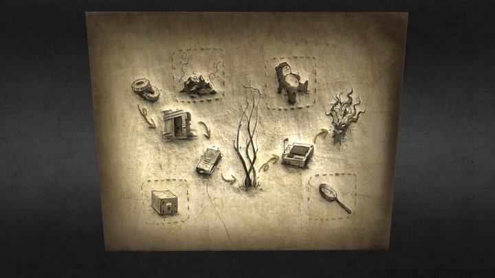 codM easter egg map 3D Model