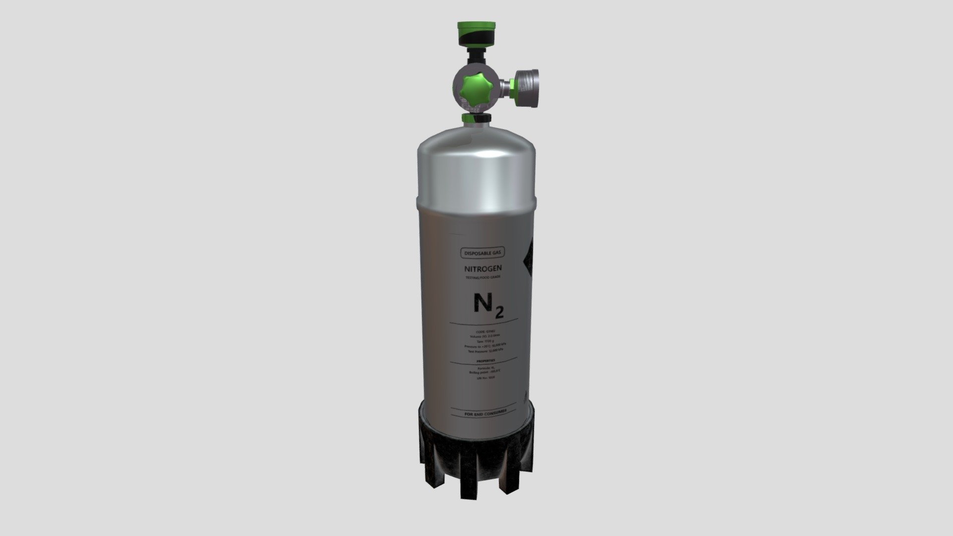 nitrogen - 3D model by lindadewi9701 [926a76c] - Sketchfab