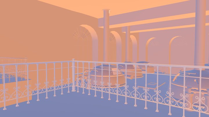 Brewery 3D Model