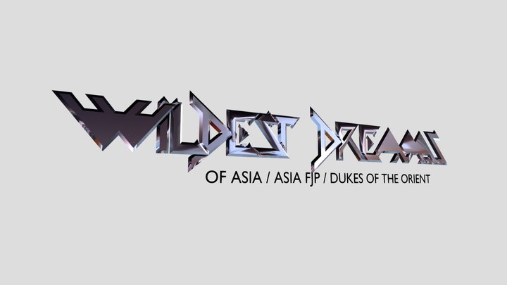 Wildest Dreams Logo 3D Model