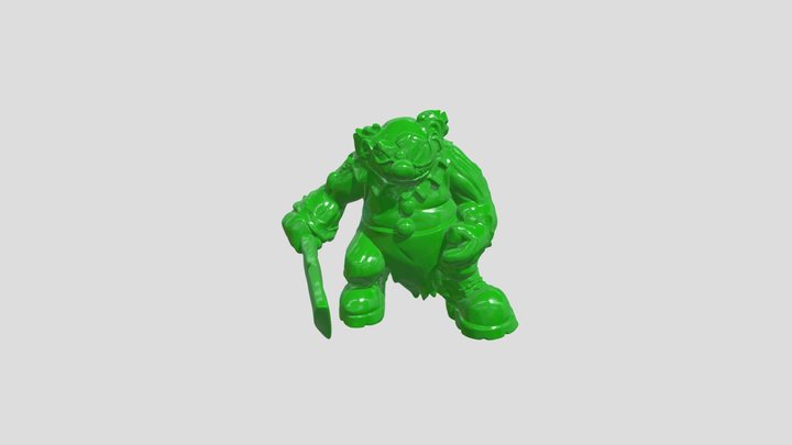 Monster Mayhem 3D Model
