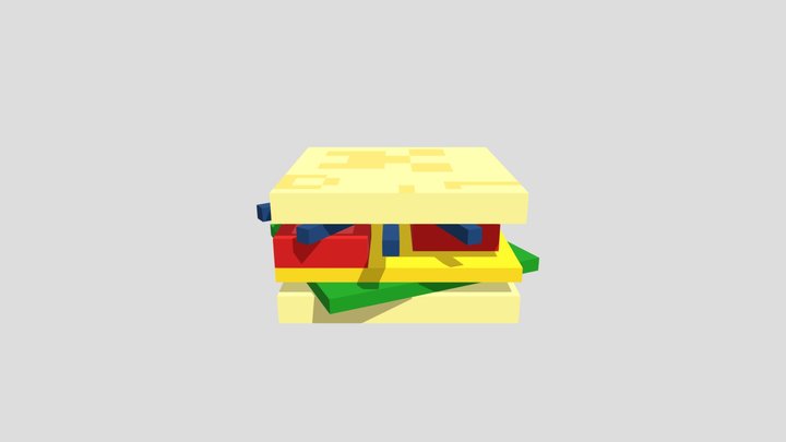 Sandwich 3D Model