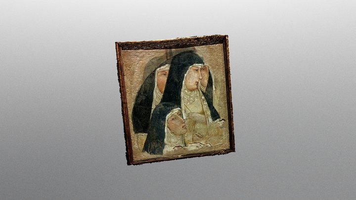 A Group Of Four Poor Clares 3D Model
