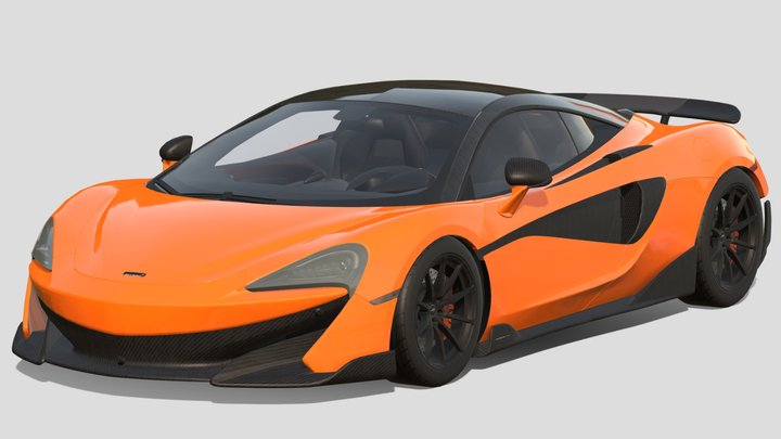2019 McLaren 600LT – Free 3D Model STL