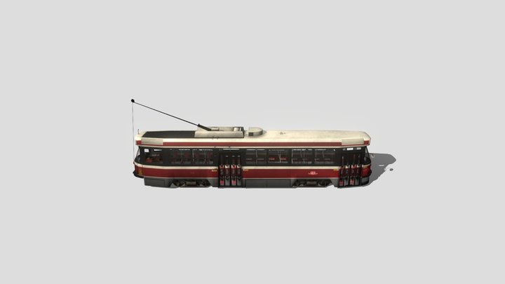 CLRV TTC Streetcar 3D Model