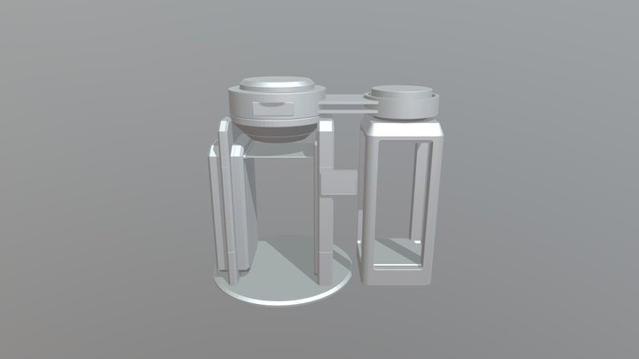 Security check machine 3D Model