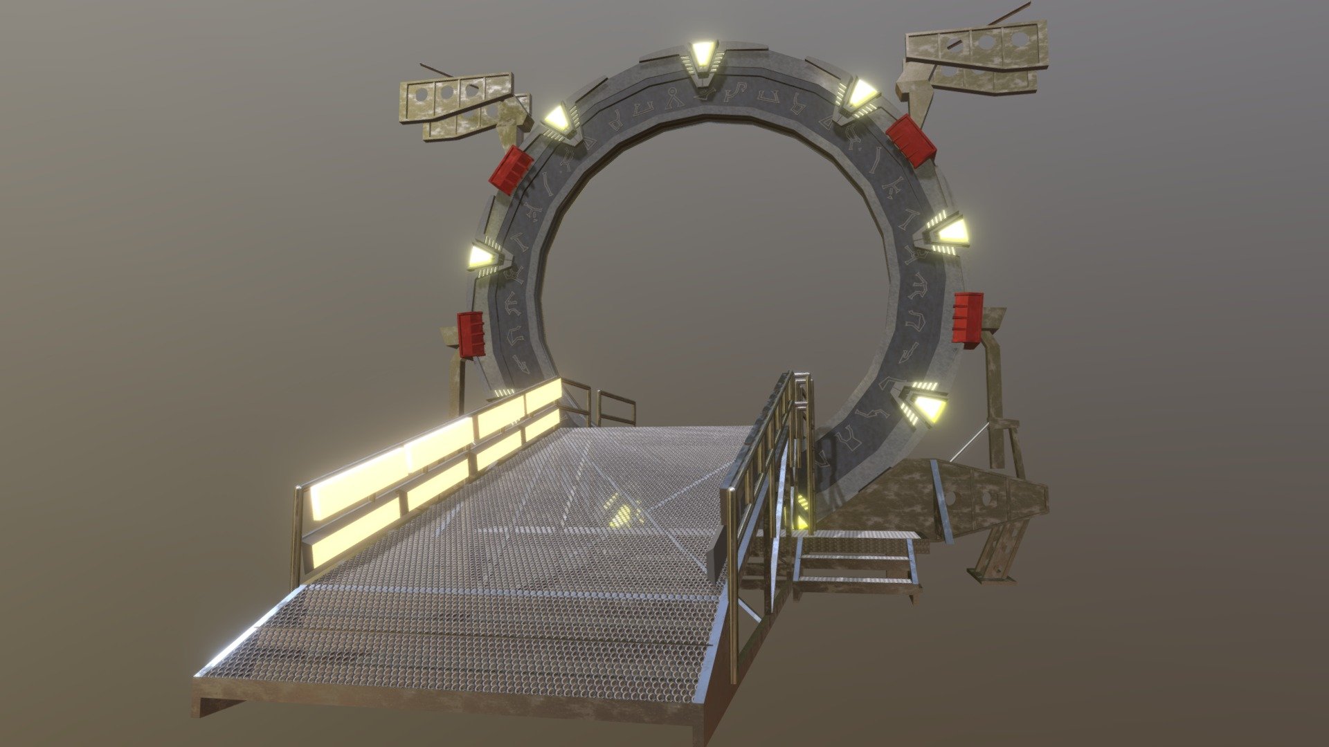 Stargate Buy Royalty Free 3D model by Thomas Binder (bindertom61
