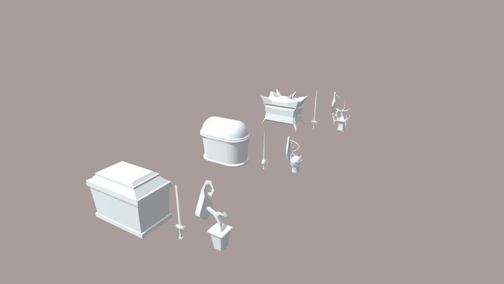 XYZ School HW№2 Siluet 3D Model