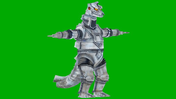 Mechagodzilla 3D models - Sketchfab