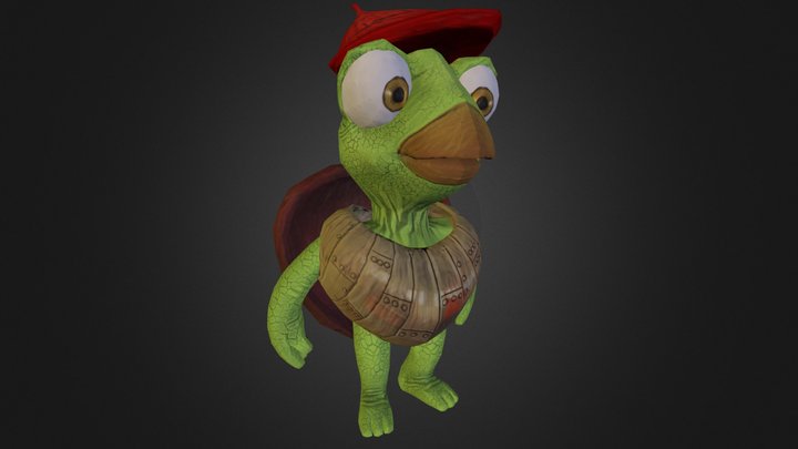 Turtel 3D Model