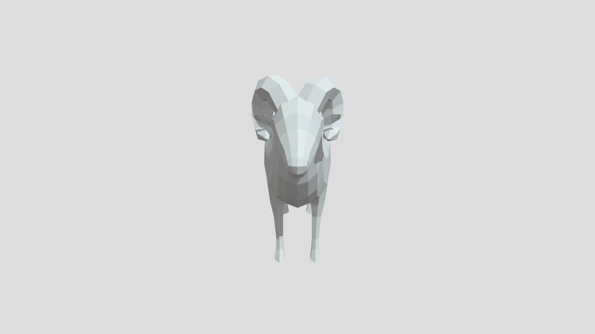 Bighorn sheep from Poly by Google