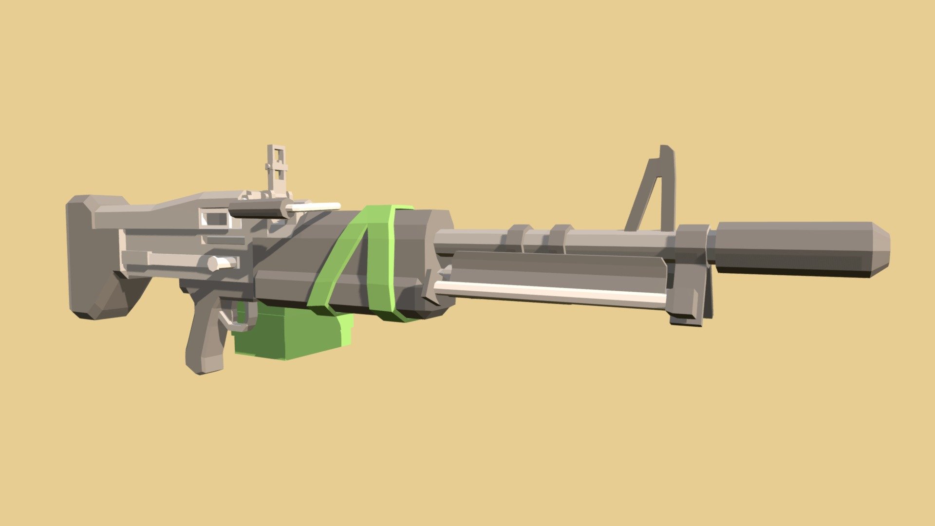 Cartoony M60
