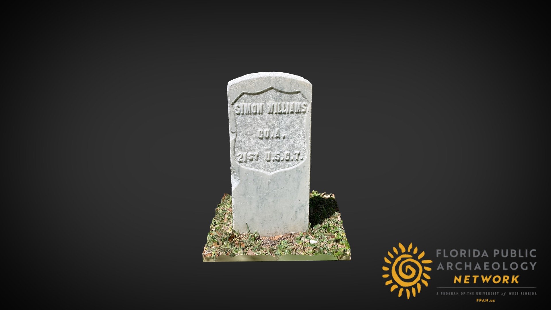 S. Williams Grave US Colored Troops- RealityScan