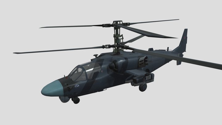 KA-52 3D Model
