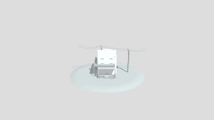 Western Saloon 3D Model
