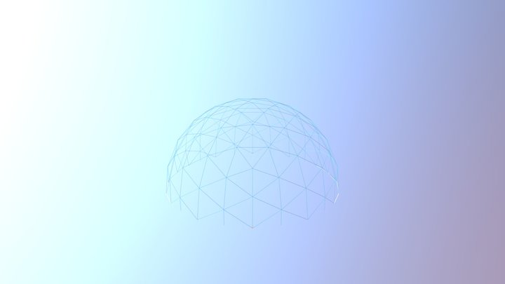 WhammyCo Half Dome 3D Model