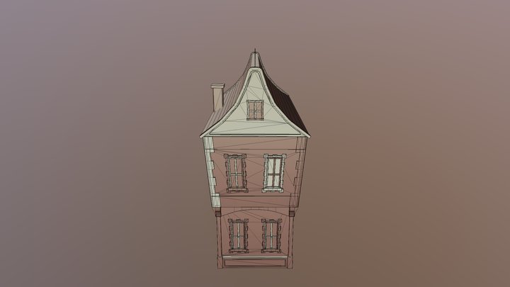 Huis 001 3D Model