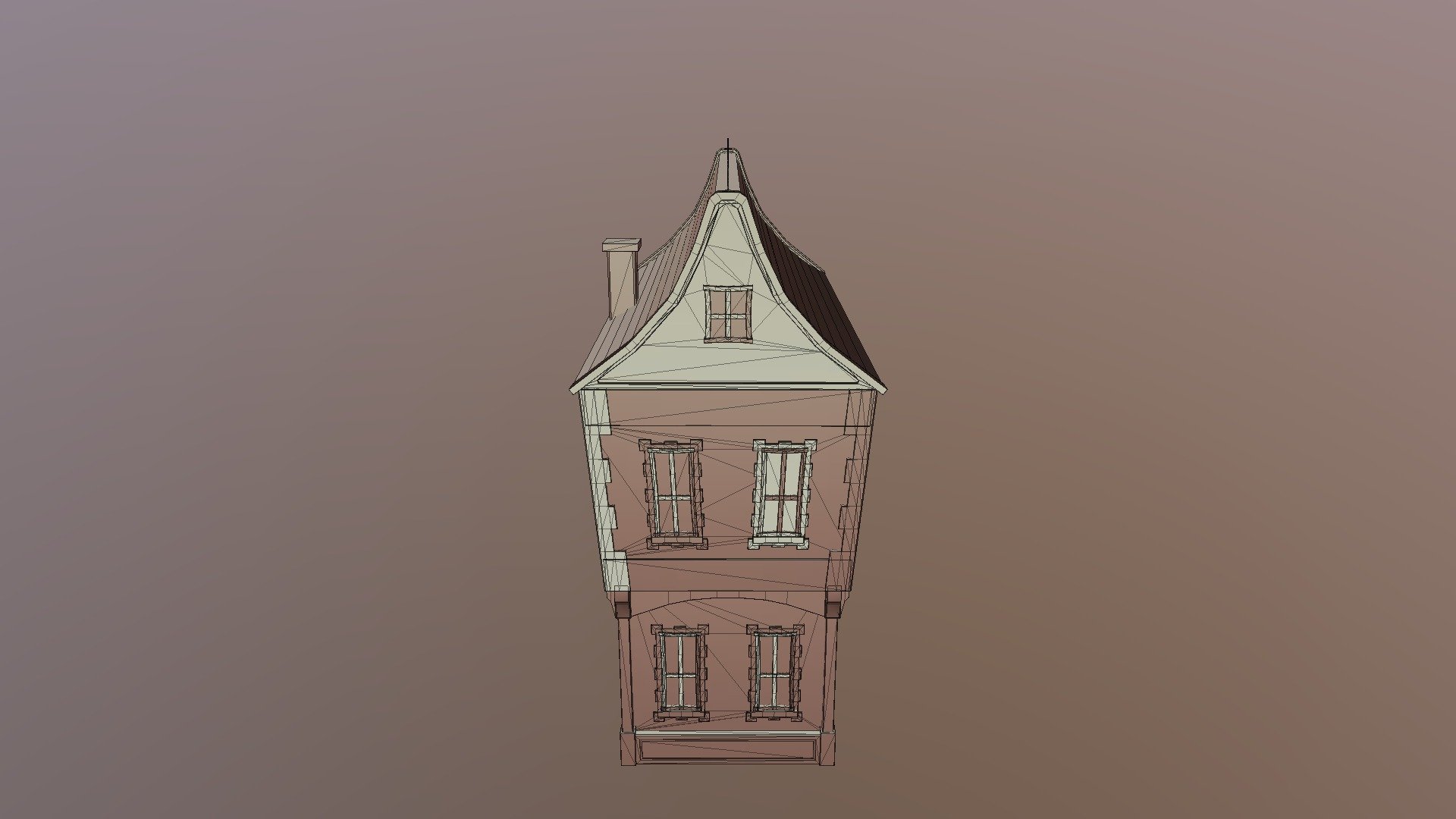 Huis 001 - 3D model by Sjoerdbn [927608e] - Sketchfab