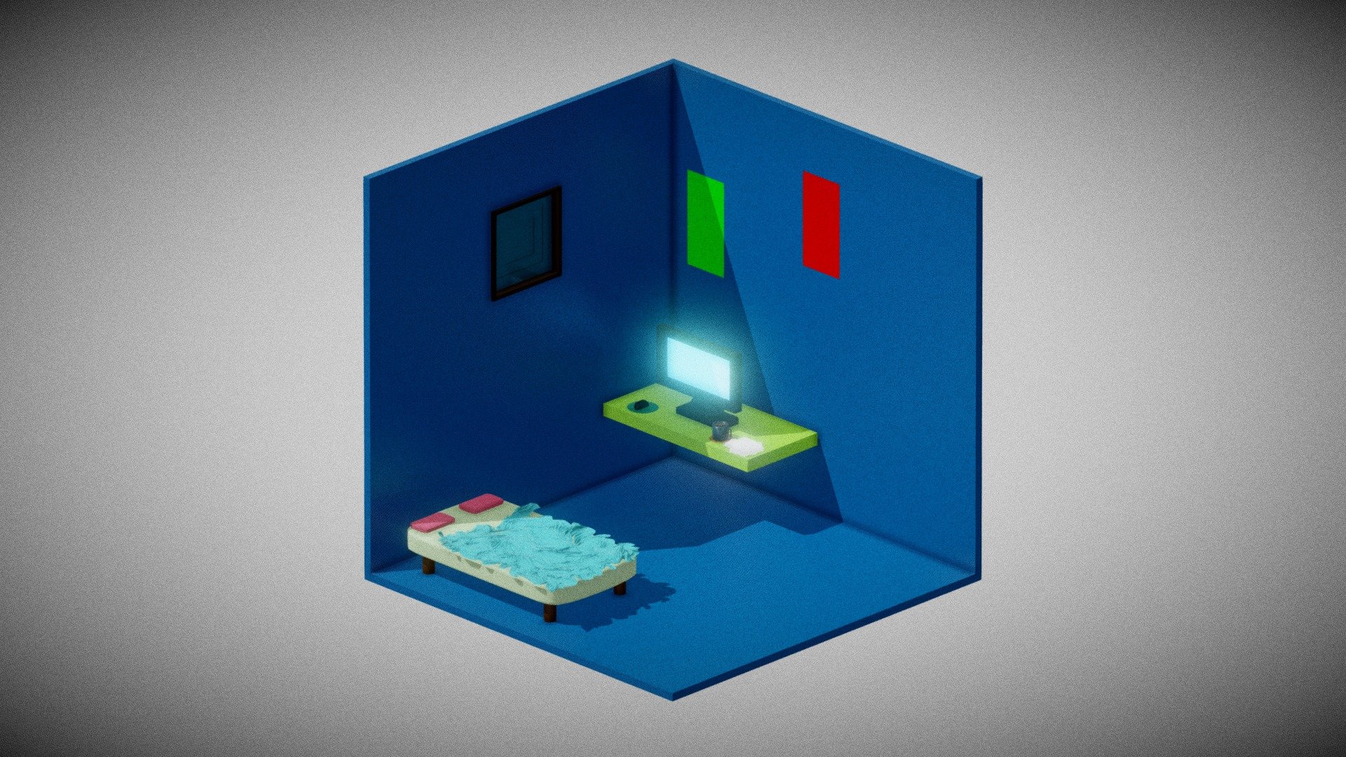 Minha Isometric Room
