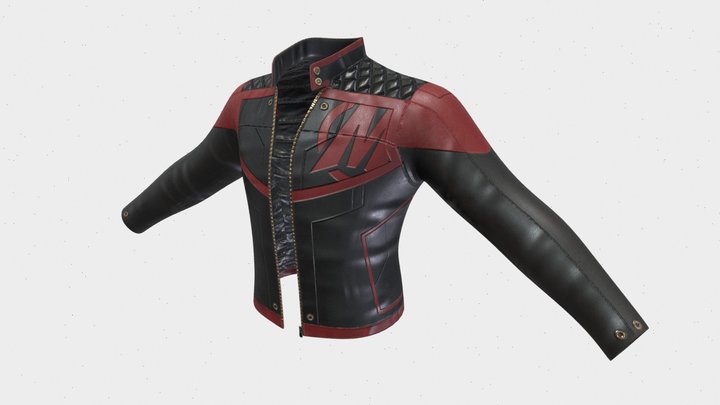 Jacket / superheroe style 3D Model