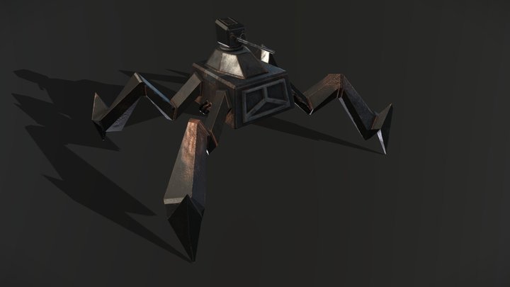 Spider Mech 3D Model