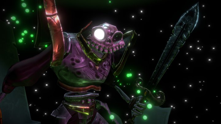 Sir Daniel Fortesque 3D Model