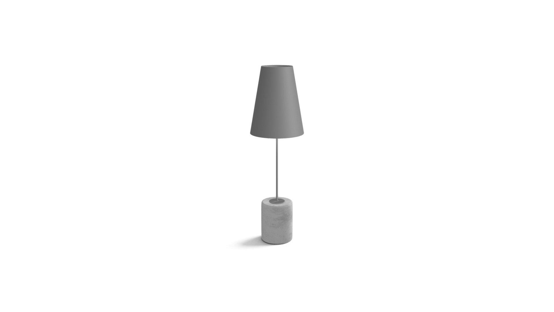 Ira Table Lamp, Harrier Grey