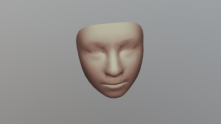 Test Scan - Mask Yume 3D Model