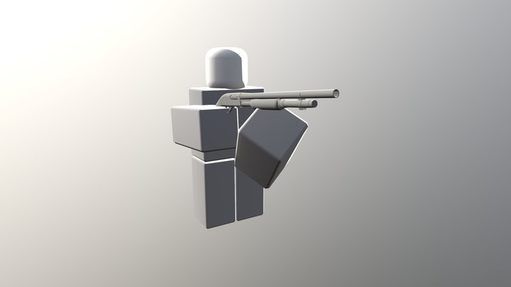 Shotgun Fire Test 3D Model