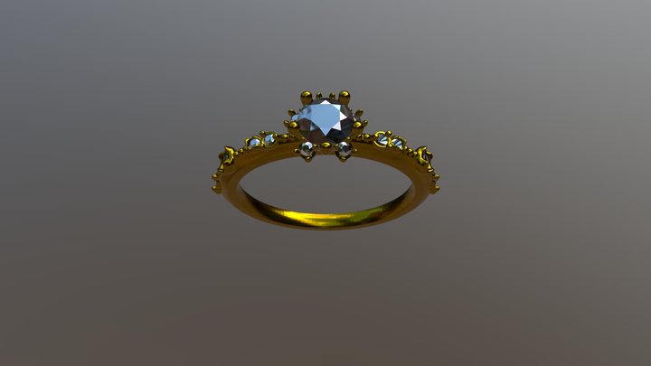 RosannaRing 3D Model