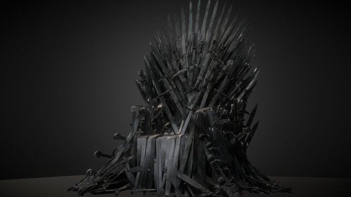 Irone Throne 3D Model